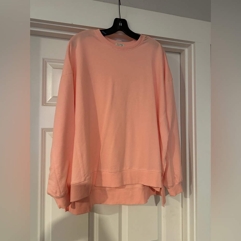 Z Supply oversized long sleeved top, Medium